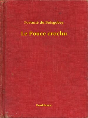 cover image of Le Pouce crochu
